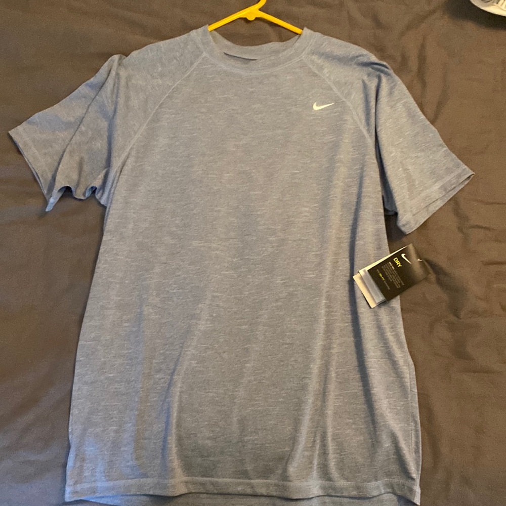 COPY - Nike Dri-FIT UPF 40+ Hydroguard T-Shirt Light Blue